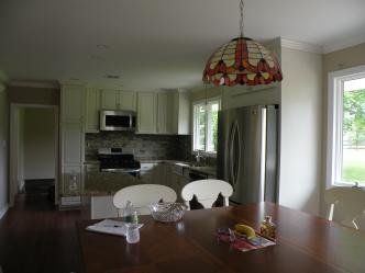  Finished Dining Room and Kitchen